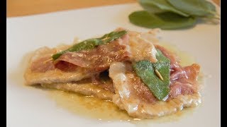 Saltimbocca Roman style  Italian traditional recipe EN [upl. by Lesko]