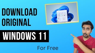 Download Original Windows 11 Pro for Free  Windows 11 Download Kaise Kare [upl. by Fe]