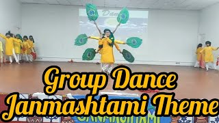 Best Janmashtami Group Dance On Krishna Theme [upl. by Gnouhp]