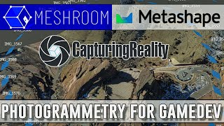 Photogrammetry For GameDev Meshroom vs Metashape vs RealityCapture [upl. by Drawd]