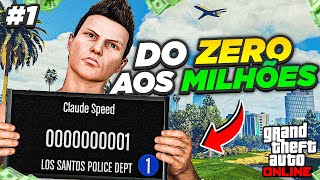 COMEÃ‡ANDO do ZERO no GTA 5 ONLINE em 2024  DO ZERO AOS MILHÃ•ES 1 [upl. by Gayel630]