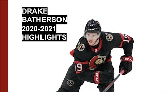 Drake Batherson 20202021 Highlights [upl. by Claretta396]