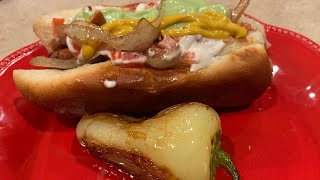 los mejores HOT DOGS ESTILO SONORA  receta facil [upl. by Ilrahc]