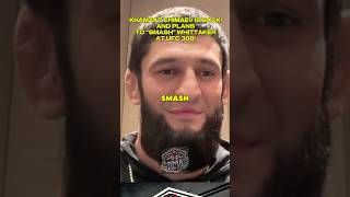 Khamzat Chimaev on UFC 308 “I’m Going to Smash Rob Whittaker” 💣🔥 [upl. by Aliakam269]