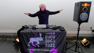 VolT  DJ Set on top of Riga  EUCO Riga  T Studio  Die Kultur [upl. by Christabelle]