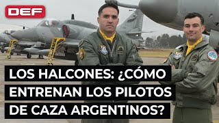 🇦🇷 LOS HALCONES ¿Cómo entrenan los pilotos de caza argentinos [upl. by Guildroy]