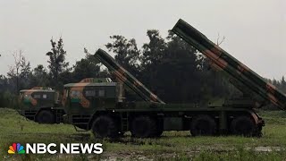 China holds military drill as punishment for Taiwan [upl. by Hylton]