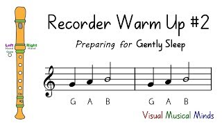 Recorder Warmup 2 Preparing for Gently Sleep Suo Gan [upl. by Alfonzo]