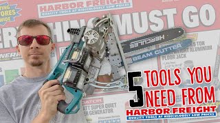 5 Woodworking Tools You Need From Harbor Freight Vol 9 [upl. by Jurgen]