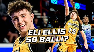 Eli Ellis Goes UNCONSCIOUS amp Drops OTE Record 50 Points YNG Dreamerz vs Blue Checks With AMP 🔥 [upl. by Lot]