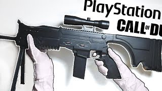 ULTIMATE CALL OF DUTY PAD ASSAULT RIFLE CONTROLLER Unboxing EK86 PS3 Black Ops 2 Zombies TranZit [upl. by Gold]