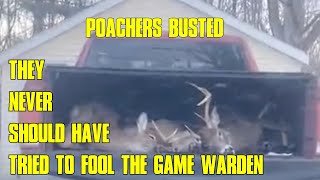 Poachers thought the Game Warden was clueless that they had a truck full of illegal deer [upl. by Lori]