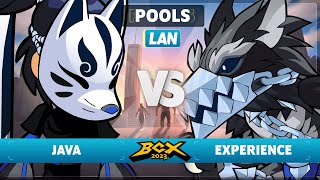 Java vs Experience  Pools  Brawlhalla World Championship 2023  LAN 1v1 [upl. by Alleda]