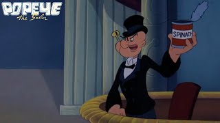 Popeyes Premiere 1949 Famous Studios Popeye Cartoon Short Film  Review [upl. by Ahsie]