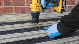 How to install AntiSlip Decking Strips  Safe Tread [upl. by Junette755]