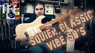 Squier Classic Vibe 50s Stratocaster Review amp Test Fender [upl. by Lara]