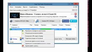 Как пользоваться YouTube Downloader [upl. by Yankee]