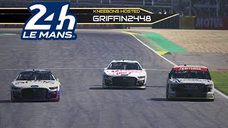 battling the whole time  iRacing NASCAR Multiclass at Le Mans Hosted by kneebon5 [upl. by Anomahs37]