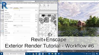 RevitEnscape  Exterior Render Tutorial  Workflow 6 [upl. by Anotal]