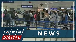 Pinoy travelers unaffected by revised immigration guidelines officials  ANC [upl. by Nadnerb744]