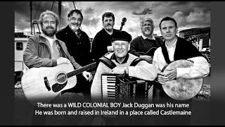 The Irish Rovers Wild Colonial Boy w Lyrics [upl. by Ileek]