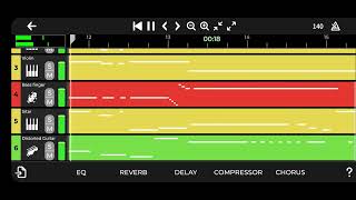 kukan bangkit intro on live band rock app [upl. by Territus7]