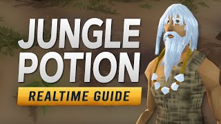 RS3 Jungle Potion – Realtime Quest Guide [upl. by Vashtia740]