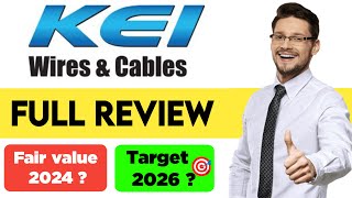 KEI Wire and Cable Stock Full analysis  2026 Target🎯  KEI share latest news [upl. by Lonny]