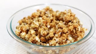 How to Make Caramel Popcorn  Easy Homemade Caramel Popcorn Recipe [upl. by Bushore]