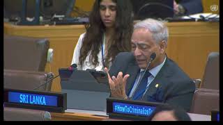 Intervention by Ambassador Mohan Pieris at the Open briefing of the CounterTerrorism Committee [upl. by Sitnalta434]