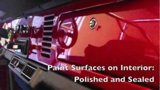 Show Car Preparation Detail  1970 Ford Bronco [upl. by Yennek880]