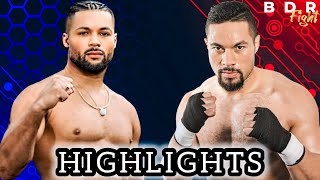 Joe Joyce UK vs Joseph Parker NEW ZEALAND Full Fight Highlights  KNOCKOUT  BOXING [upl. by Dalt]