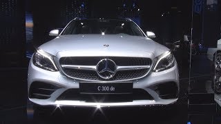 MercedesBenz C 300 de PlugIn Hybrid Break AMG Line 2019 Exterior and Interior [upl. by Bamford]