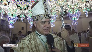 Speciale Santa Messa per larrivo della reliquia di San Rocco a Montescaglioso [upl. by Inanuah918]