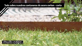 Todo sobre nuestros cantoneras de acero corten  corto [upl. by Gearard]