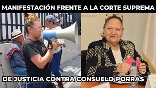 URGENTE INICIA MANIFETACIÓN PARA EXIGIR LA RENUNCIA DE CONSUELO PORRAS GUATEMALA [upl. by Anoved82]