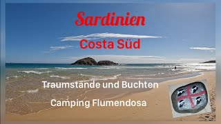 Sardinien  die Costa Süd  wir nehmen euch mit zu Traumstränden und Buchten [upl. by Coray]