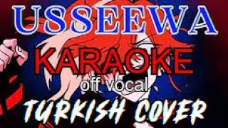 KARAOKE Usseewa  Turkish Cover by Sina sonsinason off vocal [upl. by Siraf671]