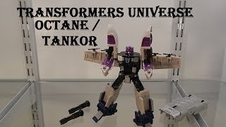 Transformers Video Review Universe Tankor  Octane [upl. by Licec]