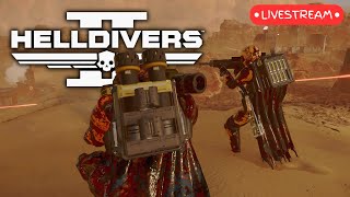 The Cadet Continues  Helldivers 2 Live Gameplay 2nd Playthrough [upl. by Mastat298]