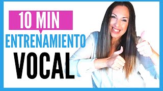 Entrenamiento Vocal  10 MINUTOS de AGILIDAD  Vocal coach [upl. by Acyssej]