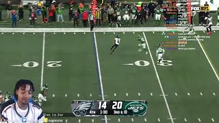 FlightReacts To Philadelphia Eagles vs New York Jets  2023 Week 6 Game Highlights [upl. by Evod]