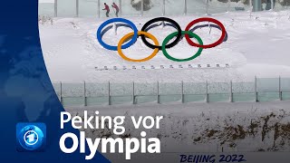 Vor den Olympischen Winterspielen in Peking [upl. by Jaclyn191]