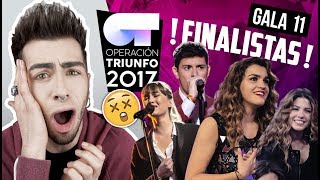 OT 2017 Gala 11 REACCIÓN  MALBERT [upl. by Enairda50]