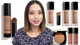 CHANEL Water Fresh Complexion Touch and The Les Bieges Collection  Water Fresh Tint Comparisons [upl. by Briana288]