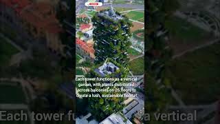 Vertical Forest Italy facts trending shorts [upl. by Htezil]