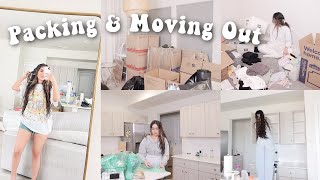 MOVING VLOG 2 Packing Up Moving In  Getting the Keys [upl. by Bentley]