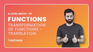 A Level Math P1  Functions  Transformation of Functions  Translation [upl. by Winter]