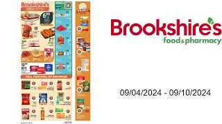 Brookshires Weekly Ad US  09042024  09102024 [upl. by Nomelihp]