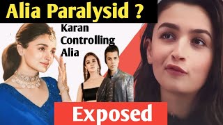 Alia Bhatt Exposed  Is Alia Bhatt Face Paralysed [upl. by Ainat]